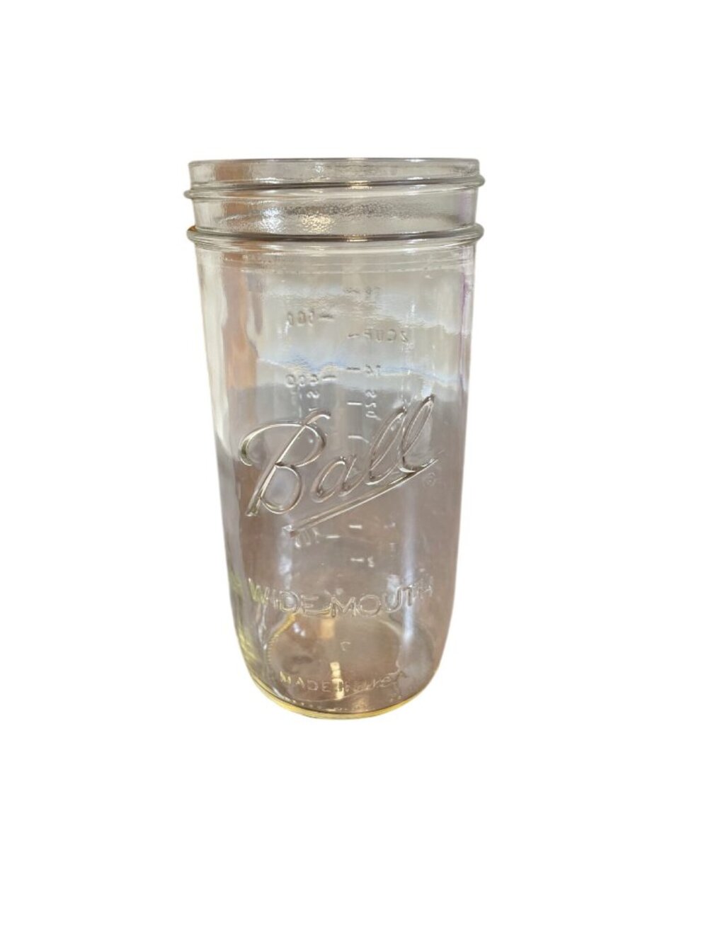 Discontinued Ball 24 oz Jar 1.5 Pint Wide Mouth Sourdough Starter - no Lid